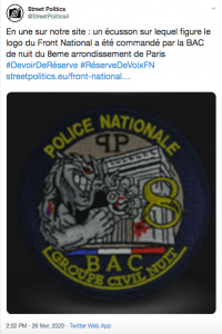 Quand L Extreme Droite Prolifere Dans La Police La Mule Du Pape